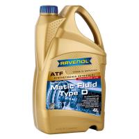 ����� ���� RAVENOL 4014835743793 /121112100401999/ 4L RAVENOL� ATF Matic Fluid Type D 4014835743793