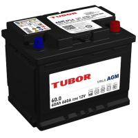 ��� TUBOR AGM VRLA Euro 60 �/� 660� 242�175�190 �.�. 4610082700055