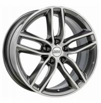 ����� BBS SX0503 Platinum Silver Diamond Cut